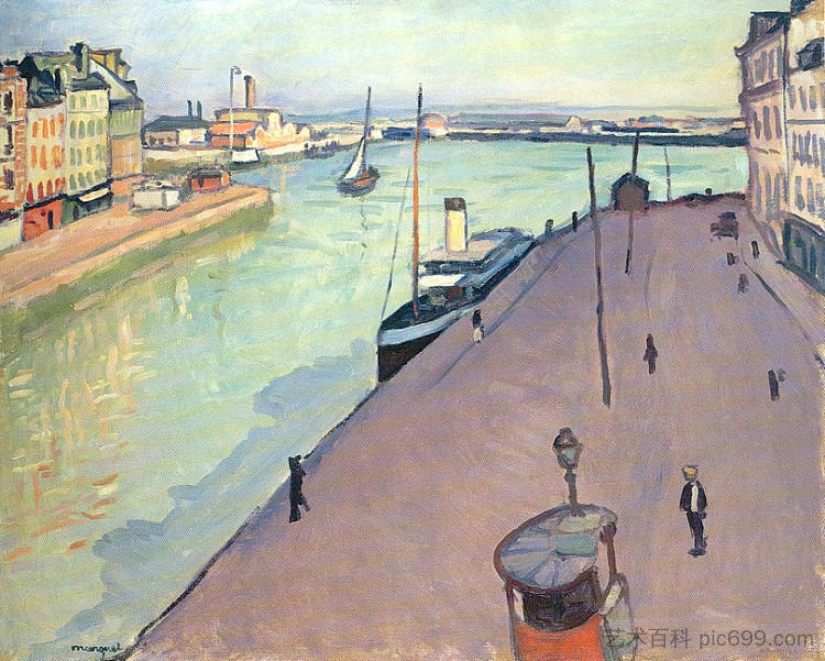 勒阿弗尔 Le Havre (1911)，阿尔贝·马尔凯