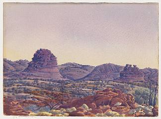 巨石，棕榈围场 Monoliths, Palm Paddocks (c.1948)，阿尔伯特·纳马吉拉