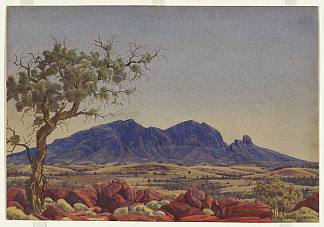 松德山，麦克唐纳山脉 Mount Sonder, MacDonnell Ranges (1945 – 1953)，阿尔伯特·纳马吉拉