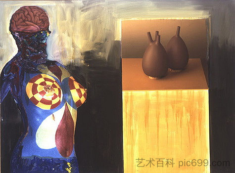 情况(与乔纳森·米斯合作) Situation (collaboration with Jonathan Meese) (2003),阿尔伯特·厄伦