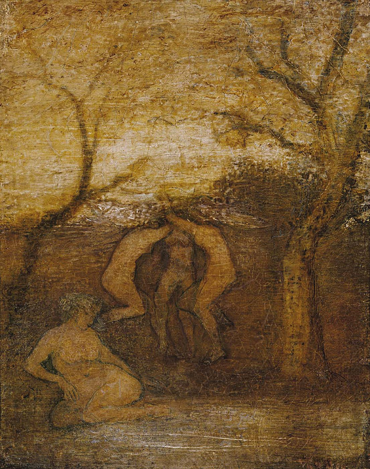 跳舞的树妖 Dancing Dryads (1879)，阿尔伯特·平克汉姆·赖德尔