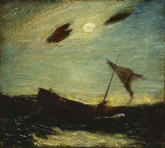 月光 Moonlight (1887)，阿尔伯特·平克汉姆·赖德尔