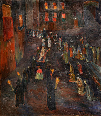 死去的基督游行 Procession of the Dead Christ (1946)，阿尔贝托·布里