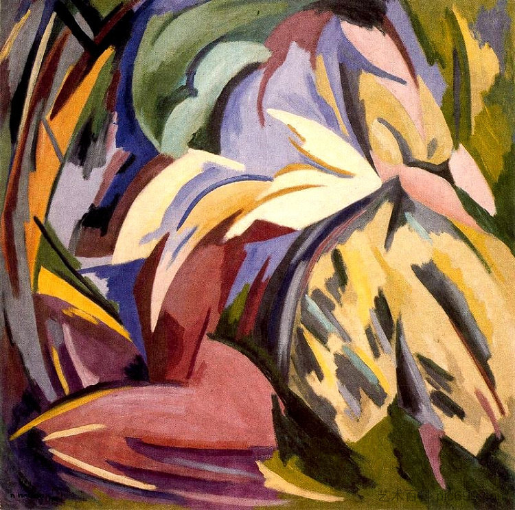 抒情爆炸第12号 Lyrical Explosion No. 12 (1918)，阿尔贝托·马涅利