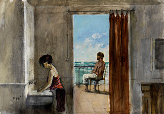 海边阳台 Balcony by the sea (1995; Italy                     )，阿尔贝托·苏吉