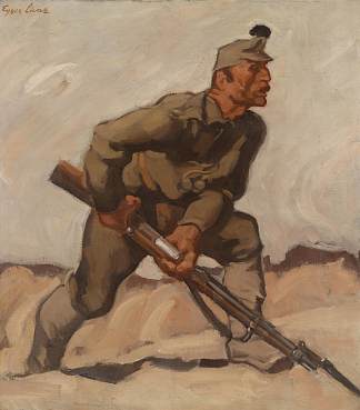 Kaiserschütze （dolomitenwacht） Kaiserschütze (dolomitenwacht) (1916)，阿尔宾·艾格·利恩茨