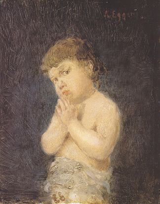 贝滕德斯·金德斯 Betendes Kind (1890)，阿尔宾·艾格·利恩茨