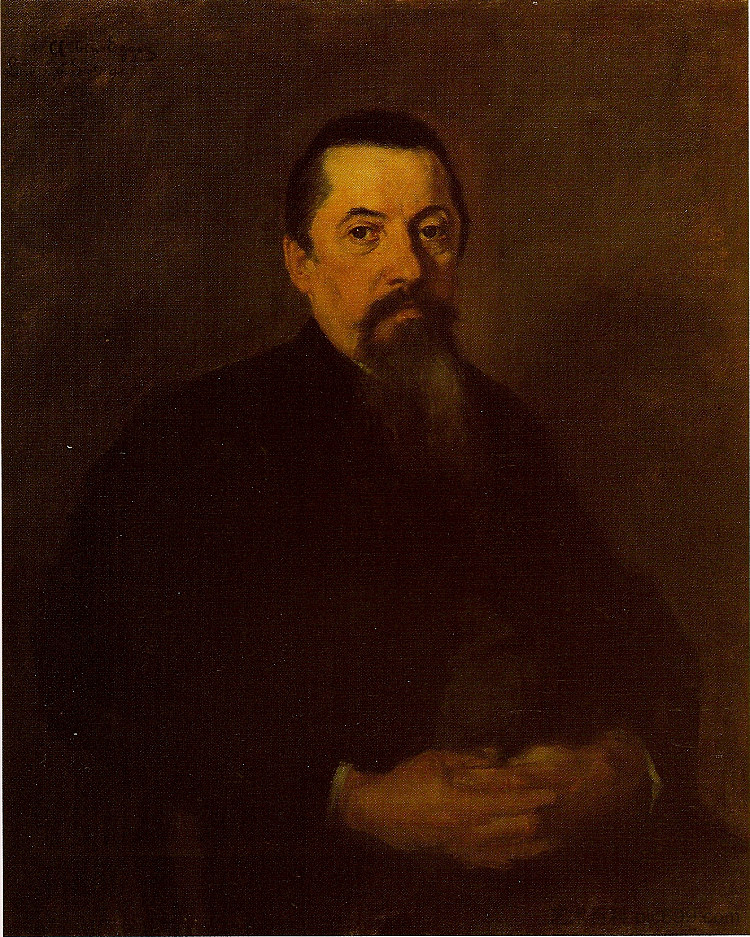 艺术家之父 The Artists Father (1895)，阿尔宾·艾格·利恩茨