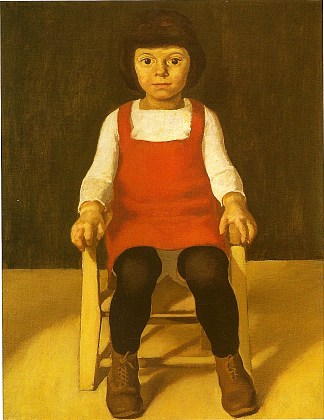 艺术家的女儿伊拉 The Artists Daughter Ila (1895)，阿尔宾·艾格·利恩茨