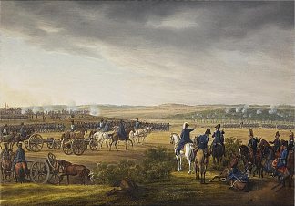 莫斯科战役 1812年9月7日 Battle for Moscow 7 September 1812 (1825)，阿尔布雷希特·亚当