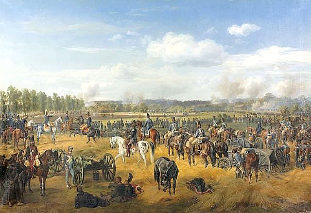 1812年奥斯特罗夫诺战役 Battle of Ostrovno 1812 (1845)，阿尔布雷希特·亚当