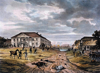 巴切伊卡，克拉普托维奇庄园 Bačejkaŭ, manor of Chraptovič (1812)，阿尔布雷希特·亚当