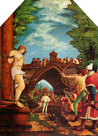 圣塞巴斯蒂安殉难 Martyrdom of St. Sebastian (c.1509 – 1516)，阿尔布雷希·阿尔特多费尔