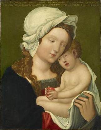 玛丽与孩子 Mary with child (1531)，阿尔布雷希·阿尔特多费尔