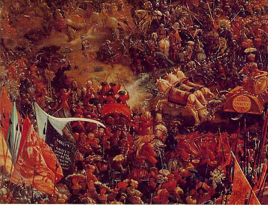 伊苏斯之战(片段) The battle of Issus(fragment) (1528 - 1529),阿尔布雷希·阿尔特多费尔