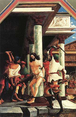 基督的鞭笞 The Flagellation of Christ (1518)，阿尔布雷希·阿尔特多费尔