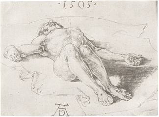 基督的身体 ‘ Body of Christ ‘ (1505)，阿尔布雷希特·丢勒