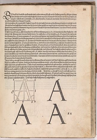 测量专著 Treatise on Measurement (1525)，阿尔布雷希特·丢勒