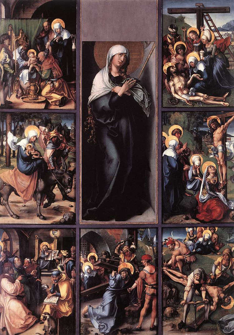 七忧 The Seven Sorrows (1500),阿尔布雷希特·丢勒