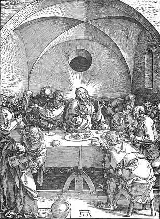 最后的晚餐 Last Supper (1496 – 1510)，阿尔布雷希特·丢勒