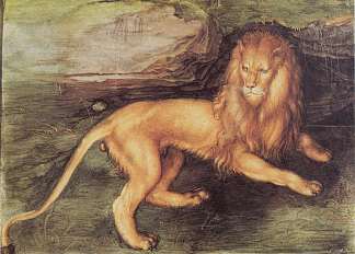 狮子 Lion (1494)，阿尔布雷希特·丢勒