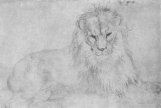 狮子 Lion (1521)，阿尔布雷希特·丢勒