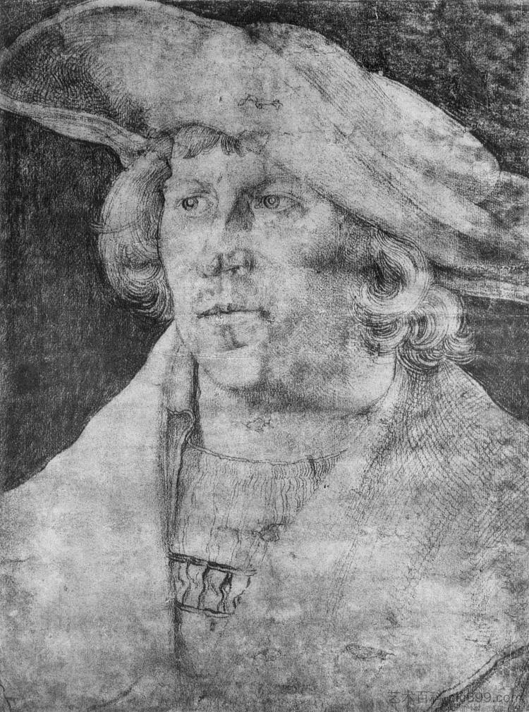 一个男人的肖像 Portrait of a Man，阿尔布雷希特·丢勒