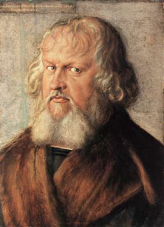耶罗尼穆斯·霍尔茨舒赫的肖像 Portrait of Hieronymus Holzschuher (1526)，阿尔布雷希特·丢勒