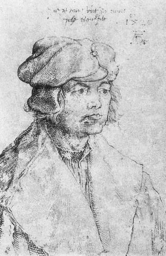 乔布斯特·普朗克费尔特的肖像 Portrait of Jobst Plankfelt (1520)，阿尔布雷希特·丢勒
