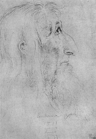 马修·兰道尔的肖像 Portrait of Matthew Landauer (1511)，阿尔布雷希特·丢勒