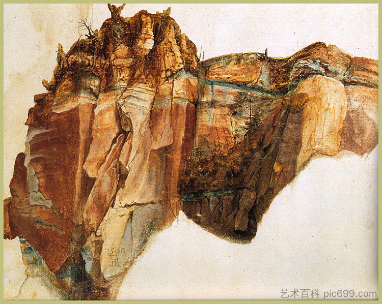 采石场 Quarry (1506)，阿尔布雷希特·丢勒