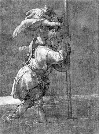 圣克里斯托弗 St. Christopher (1521)，阿尔布雷希特·丢勒