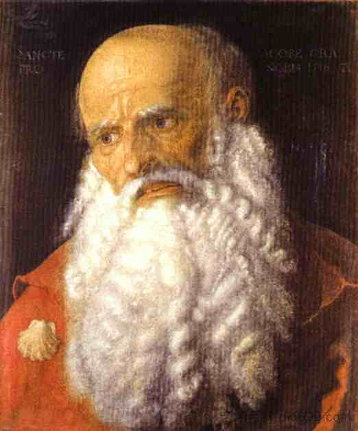 使徒圣詹姆斯 St. James the Apostle (1516)，阿尔布雷希特·丢勒
