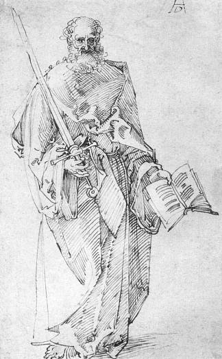 圣保罗 St. Paul (c.1514)，阿尔布雷希特·丢勒