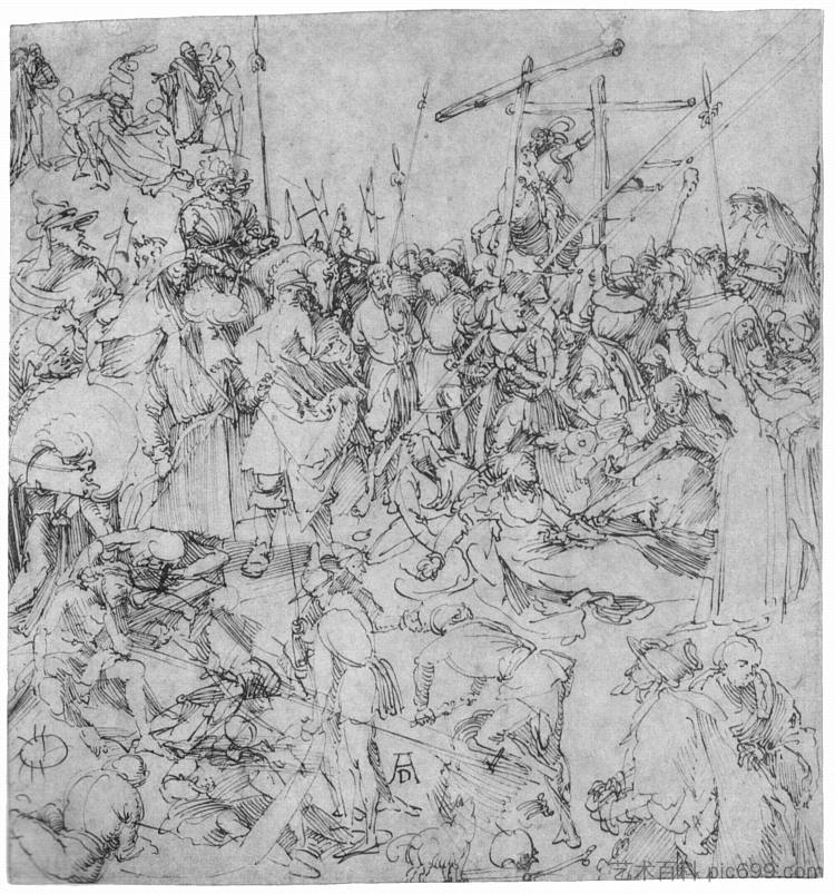 髑髅地的研究 Studies of a Calvary，阿尔布雷希特·丢勒