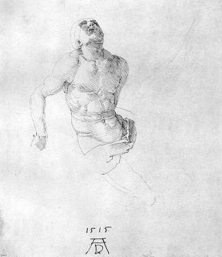 研究基督的身体 Study of a body of Christ，阿尔布雷希特·丢勒