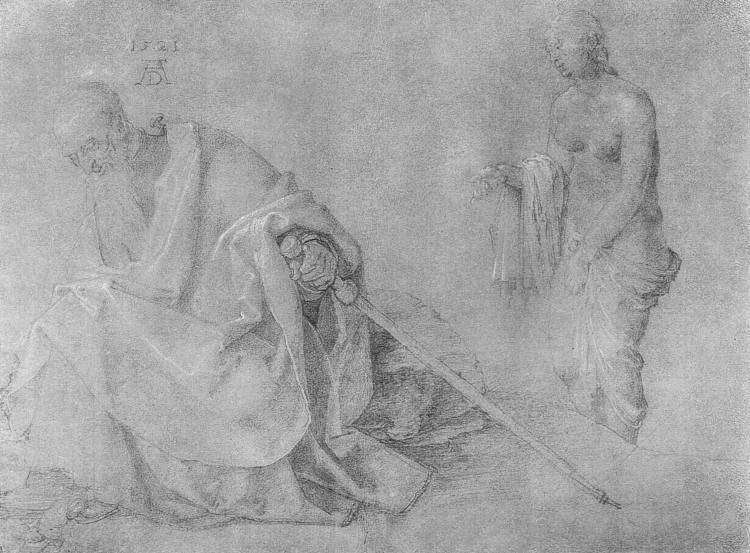 圣安东尼的诱惑 Temptation of St. Anthony (1521)，阿尔布雷希特·丢勒