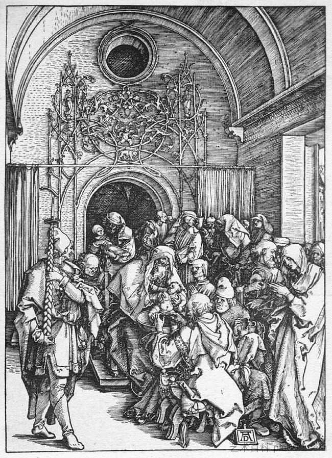 基督的割礼 The Circumcision of Christ (1505),阿尔布雷希特·丢勒