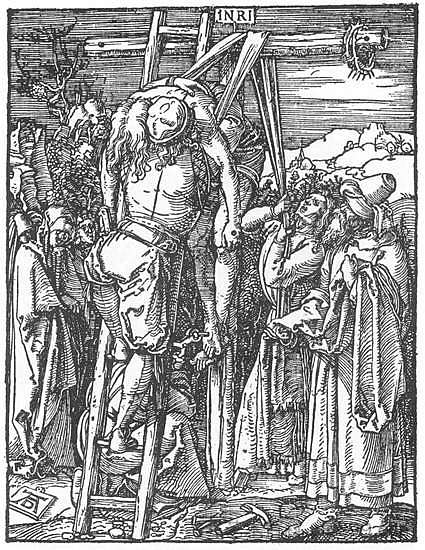 十字架的后裔 The Descent from the Cross (1511)，阿尔布雷希特·丢勒