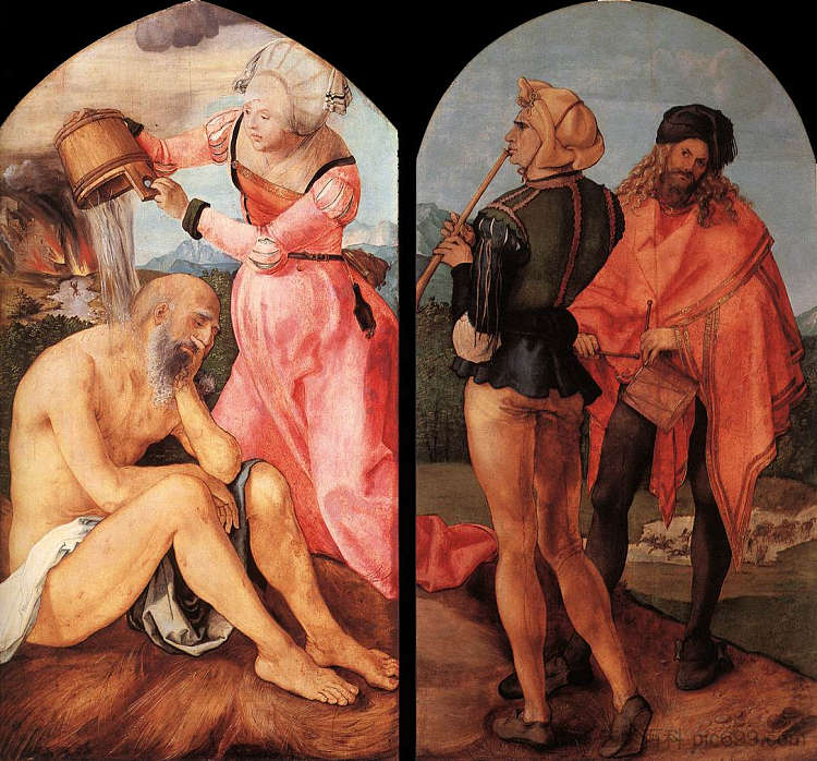 贾巴赫祭坛画 The Jabach Altarpiece (1504),阿尔布雷希特·丢勒