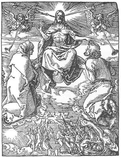 最后的审判 The Last Judgment (1511)，阿尔布雷希特·丢勒