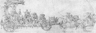 小战车 The small chariot (1512)，阿尔布雷希特·丢勒