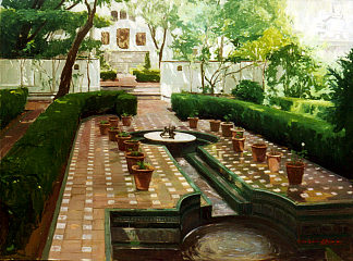 花园华金索罗拉 Garden Joaquín Sorolla (2001)，亚历杭德罗·卡贝萨