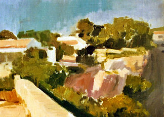 哈维亚景观 Landscape of Javea (2018; Spain                     )，亚历杭德罗·卡贝萨