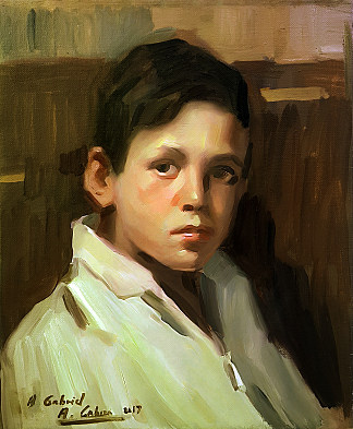 儿童肖像 Portrait of children (2012)，亚历杭德罗·卡贝萨