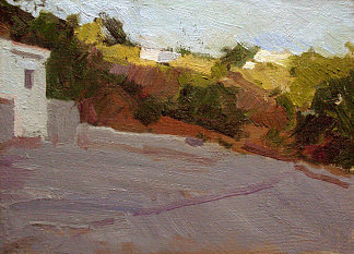 马拉加景观 Malaga landscape (c.2008; Spain                     )，亚历杭德罗·卡贝萨