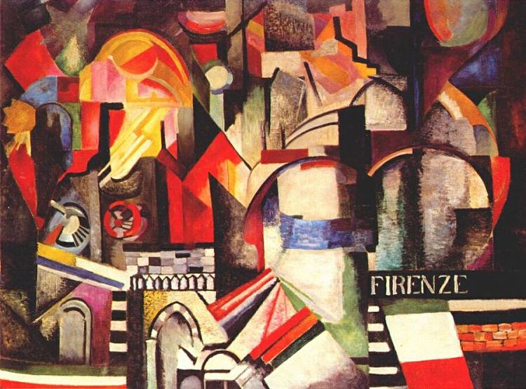 佛罗伦萨 Florence (1914 - 1915)，亚历山德拉埃克斯特