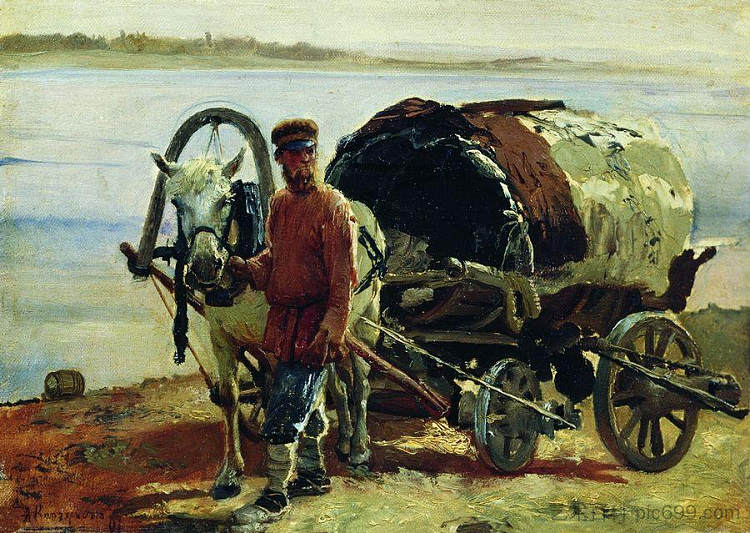 车 Cart (1891)，阿列克谢·科尔祖欣