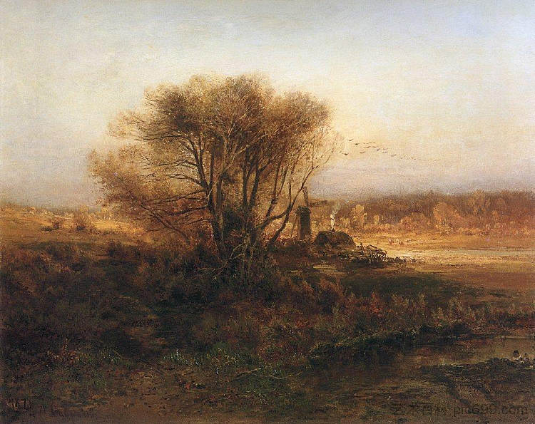 秋天 Autumn (1871)，阿列克谢·孔德拉季耶维奇·萨伏拉索夫