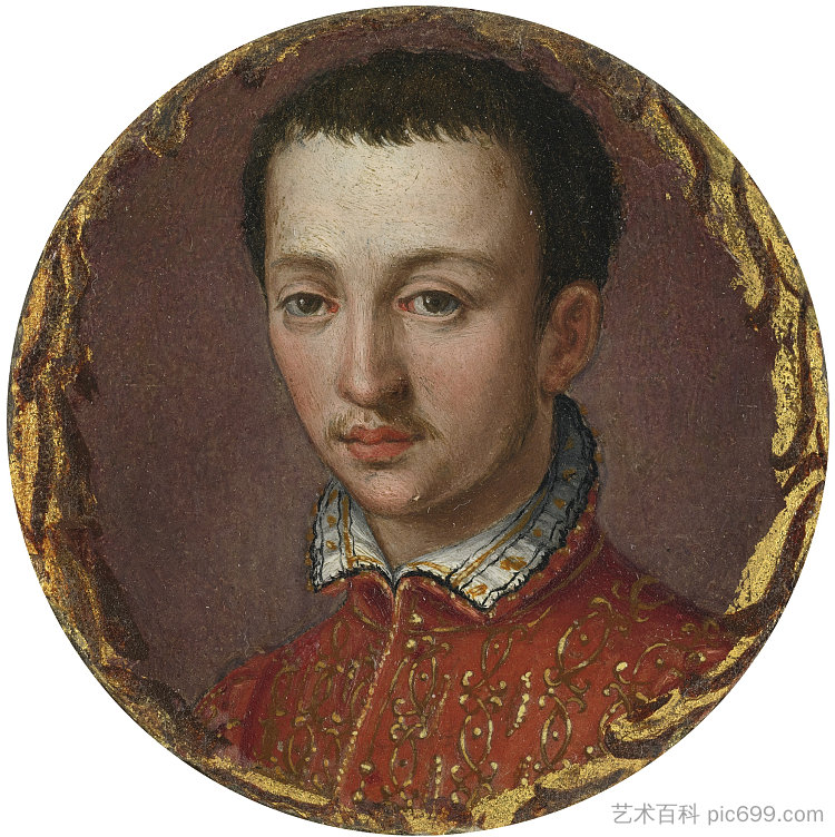 弗朗切斯科一世·德·美第奇的肖像 Portrait of Francesco I De' Medici,亚历山德罗·阿洛里